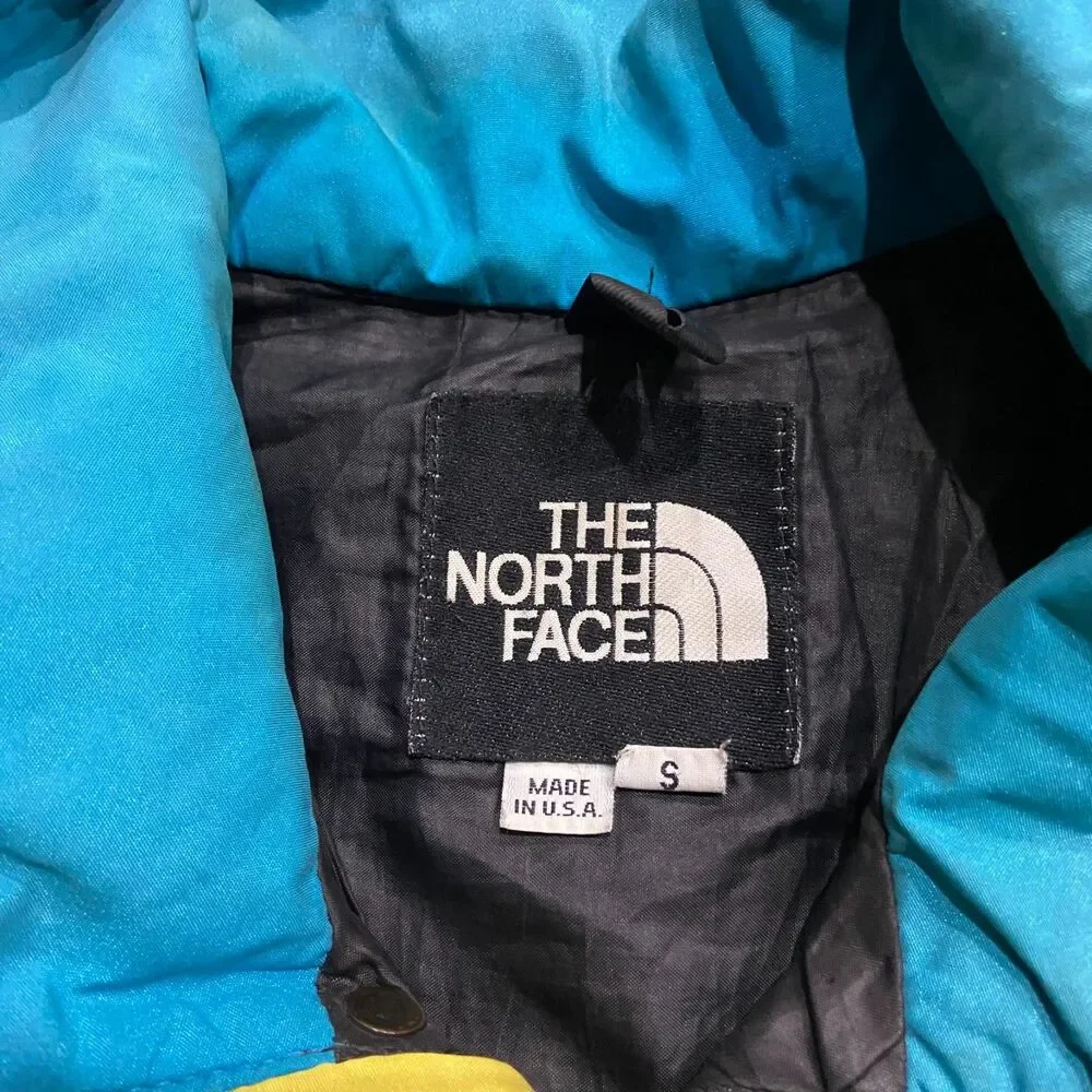 The North Face Vintage 90s Ski Eva Colorblock Jacket Nylon Men's Size Small